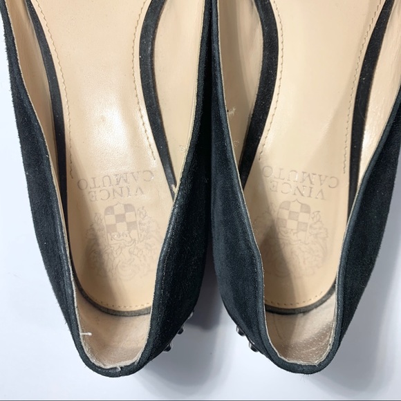 ☀️ Vince Camuto Black flats size 8 - Picture 3 of 7